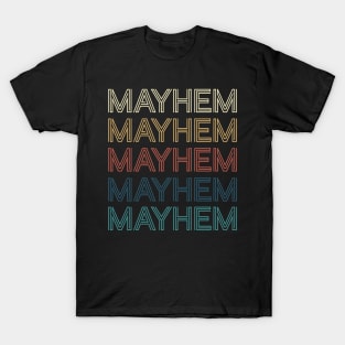 Lovely Mayhem Name Flowers Proud Classic Styles T-Shirt